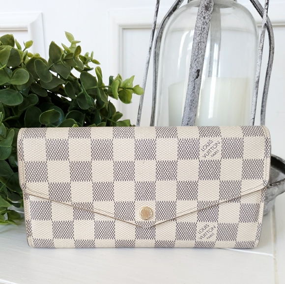 Louis Vuitton Handbags - Louis Vuitton Damier Azur Sarah Wallet